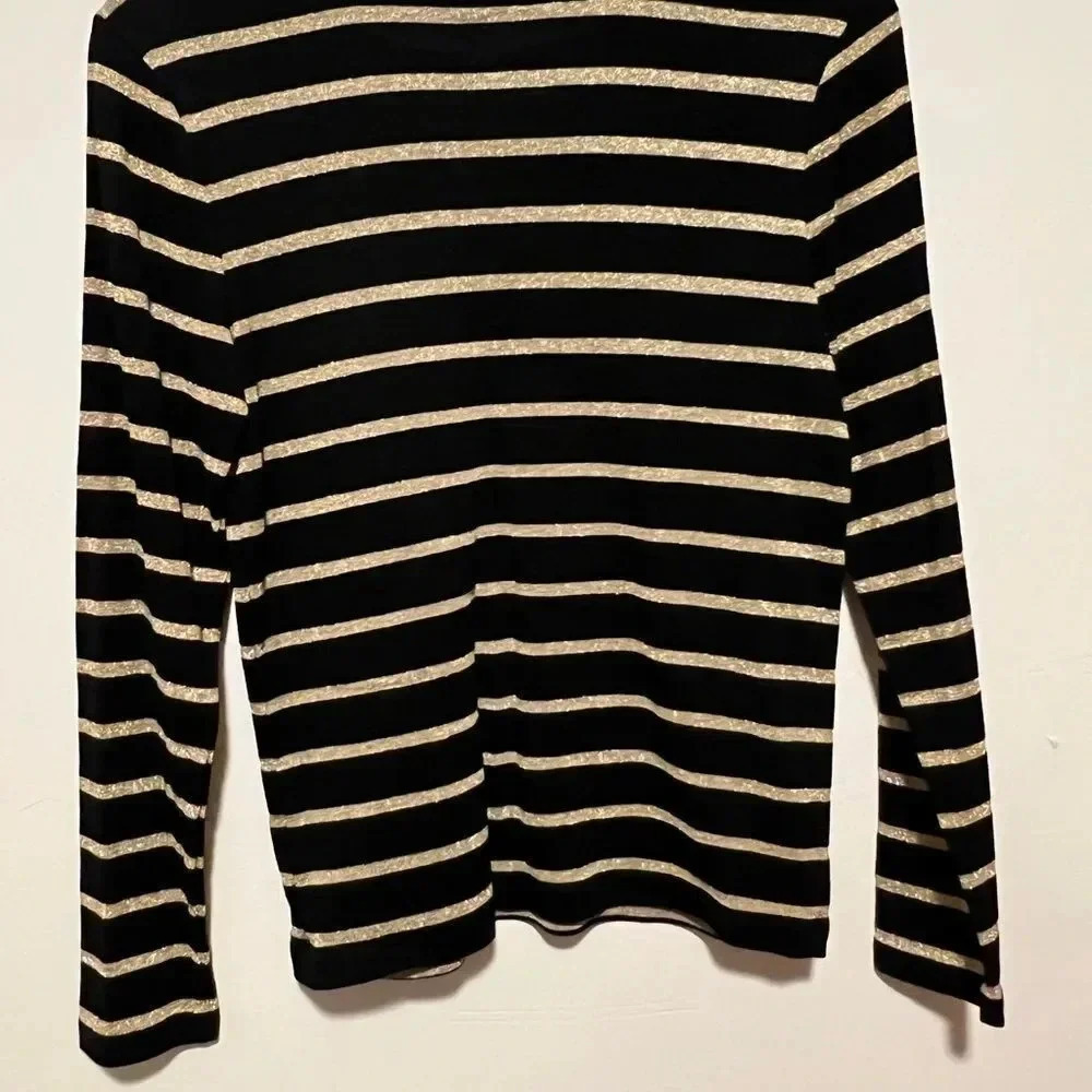 Ralph Lauren black and gold  Top S - Picture 5 of 12